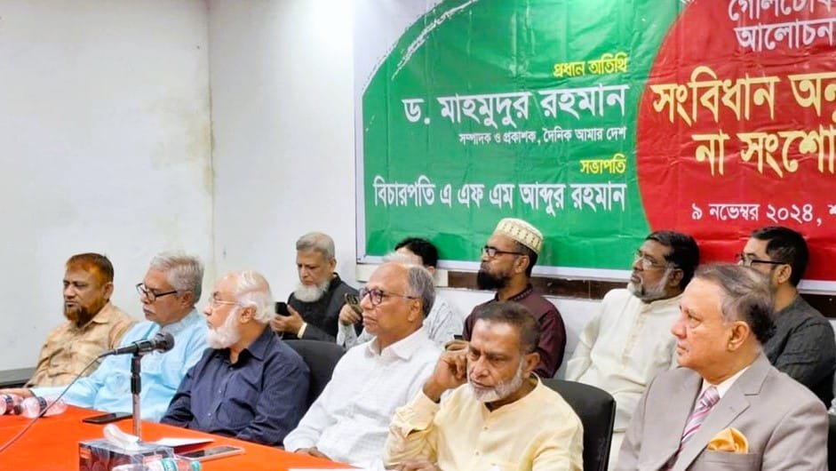 চুপ্পুর রাষ্ট্রপতি পদে থাকার অধিকার নেই: মাহমুদুর রহমান