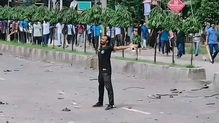 জুলাই আন্দোলনের আইকনিক শহীদ আবু সাঈদের মৃত্যু নিয়ে শেখ হাসিনার মিথ্যা দাবি