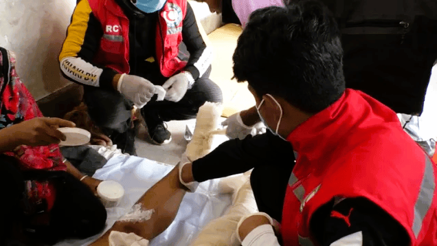 নারায়ণগঞ্জে গ্যাস লিকেজ থেকে বিস্ফোরণ, ৭ শ্রমিক দগ্ধ
