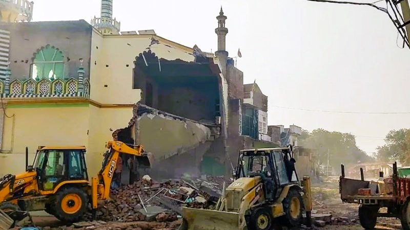 ভারতীয় আগ্রাসনের শিকার প্রায় ২০০ বছরের প্রাচীন ঐতিহ্যবাহী মসজিদ