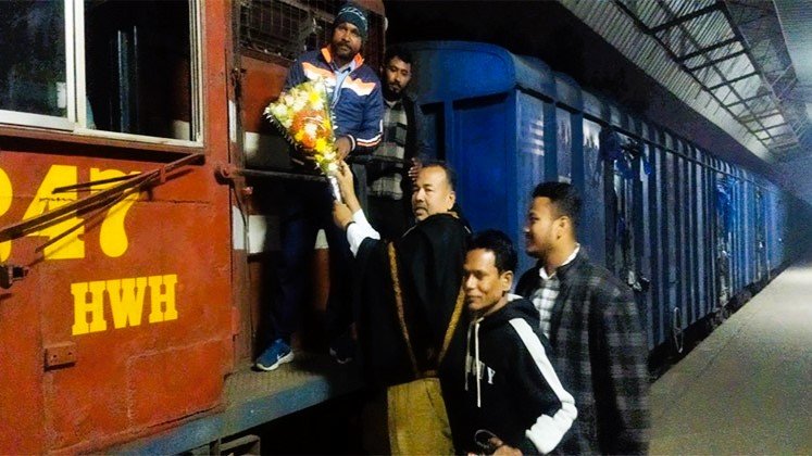ভারত থেকে দর্শনা রেলস্টেশনে পৌঁছল ২ হাজার ৪৫০ মেট্রিক টন চাল