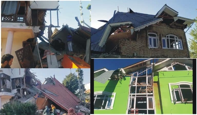 ভারত অধিকৃত কাশ্মীরে ১২ কাশ্মীরির বাড়িঘর ধ্বংস করল দখলদার ভারতীয় বাহিনী
